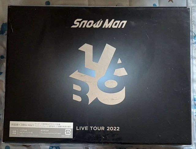 SNOW MAN LIVE TOUR 2022 Labo Edition Blu-ray $36.29 - PicClick