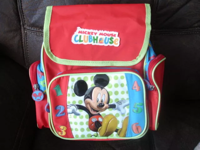 Disney Mickey Mouse Clubhouse small backpack