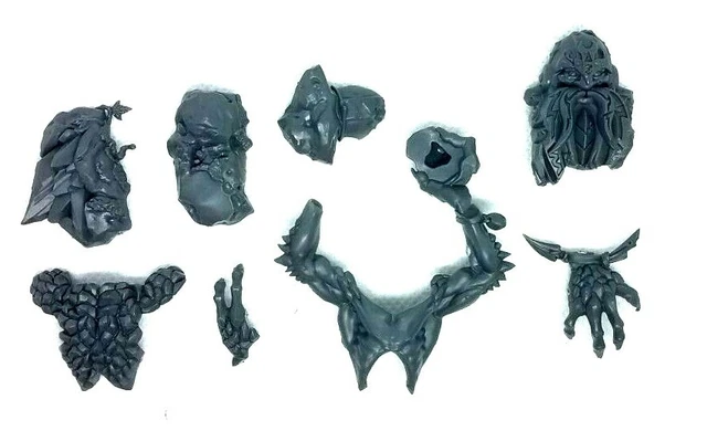 Figurine Warhammer – Rockgut Troggoths / Stone Trolls – Games Workshop – Peinte
