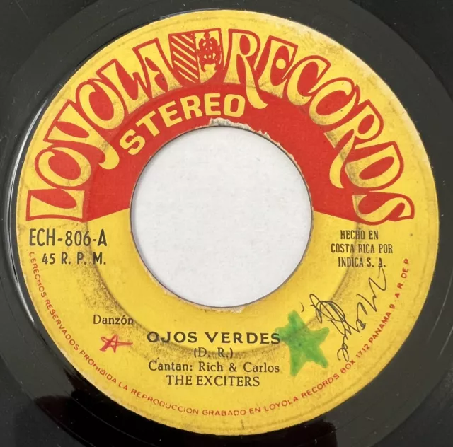 Latin 45 / Exciters “Ojos Verdes / Yo Que Nada Tengo” Loyola ~ Soul HEAR