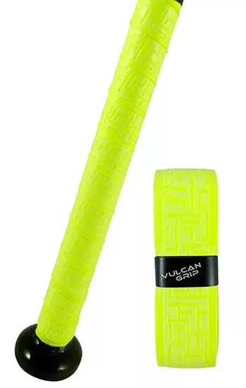 Vulcan Advanced Polymer Bat Grips - Light 1.00 Mm - Optic Yellow