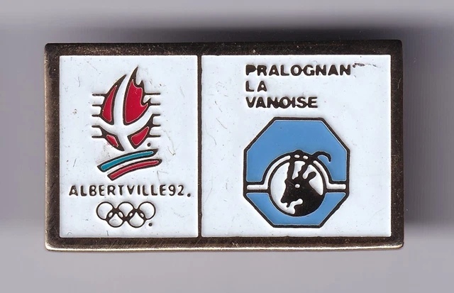 RARE PINS PIN'S .. Olympique Olympic Albertville 92 Site Station Les Saisies ~26 EUR 4,99 - FR