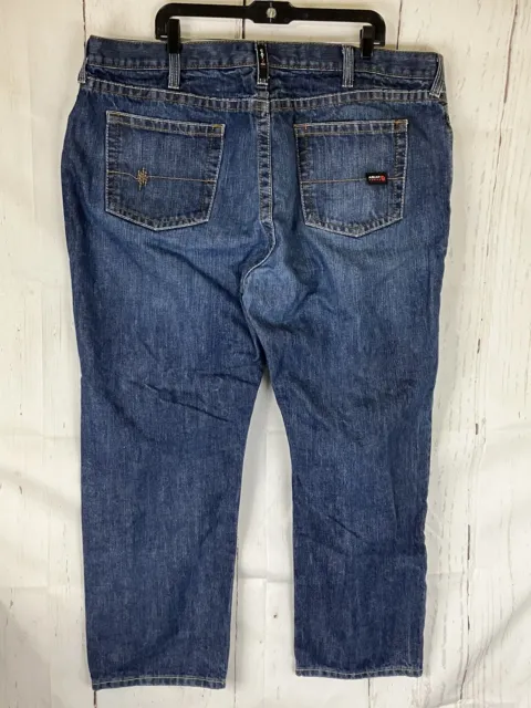 Ariat M5 FR Denim Jeans Mens 44” Waist 30” Inseam Blue Cotton Flame Resistant