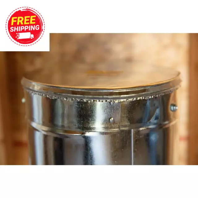 4 In. round Duct Cap