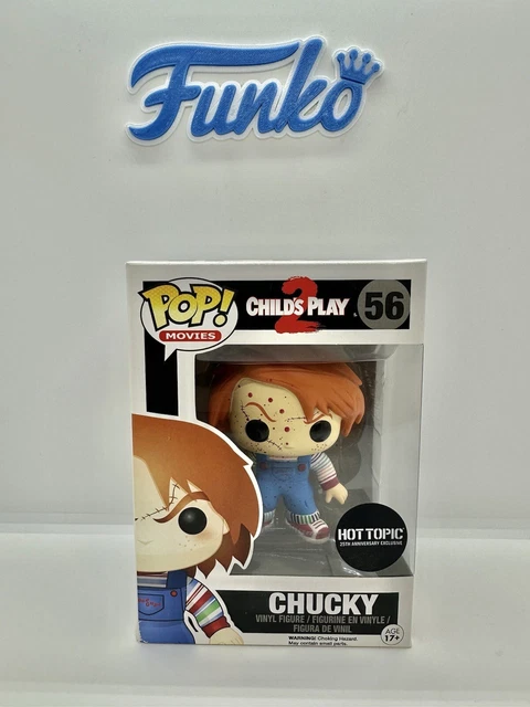 Funko Pop! Chucky 56 – Hot Topic 25th Anniversary Exclusive – Vinyl Neuf