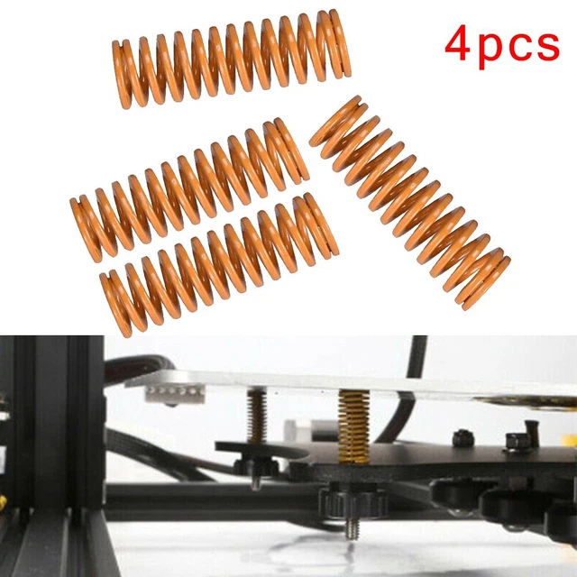 Ressort lit chauffant 4 pièces CR-10 Mini Longueur 25mm Remplacement