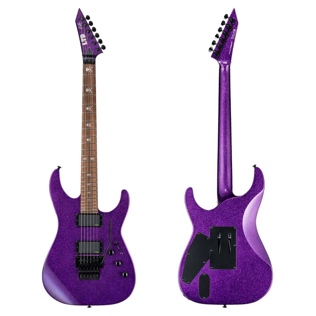 ESP LTD KH-602 Kirk Hammett Signature Electric Guitar - Purple Sparkle
