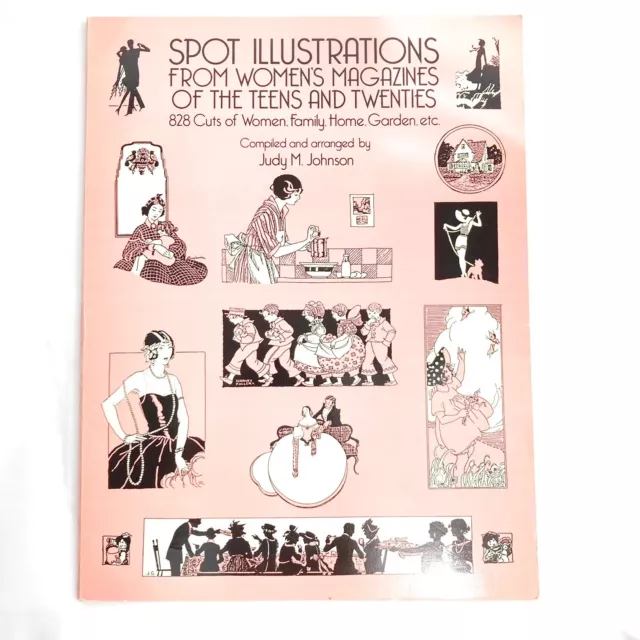 Spot Illustrations from Women's Magazines of the Teens & Twenties over 800 cuts