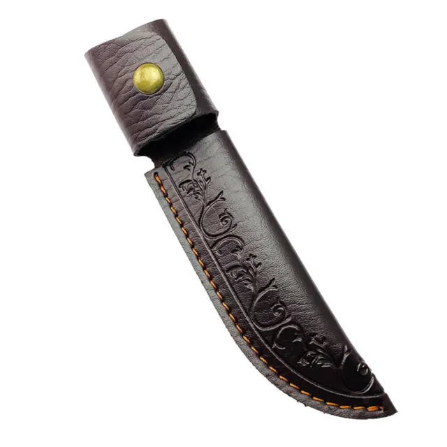 PU Leather Knife Sheath Handmade Holster Multipurpose Knife Holder Easy Carrying