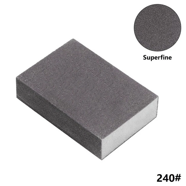 Lot De 12 Blocs De Ponçage Réutilisables - Grains 60 à 220 - Pour Métal, Bois, Voiture - Neuf