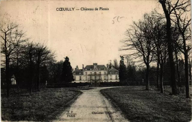 CPA AK COEUILLY Chateau de Plessis (600045)