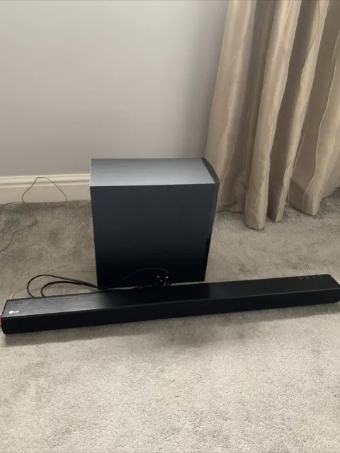 lg soundbar with subwoofer