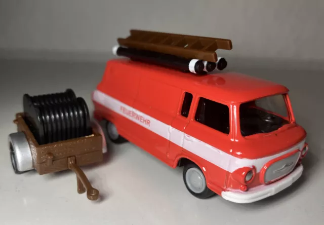 BARKAS Feuerwehr DDR GRELL Sammler Modellauto 1:64  NEU + ORIGINALVERPACKT