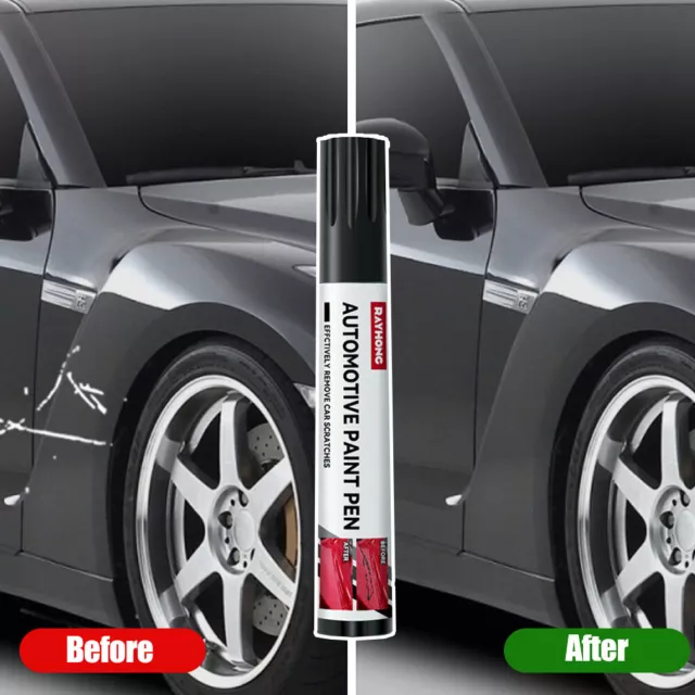1x Car Scratch Repair Paint Pen Black Car Touch Up Pen Clear Remover Accessories