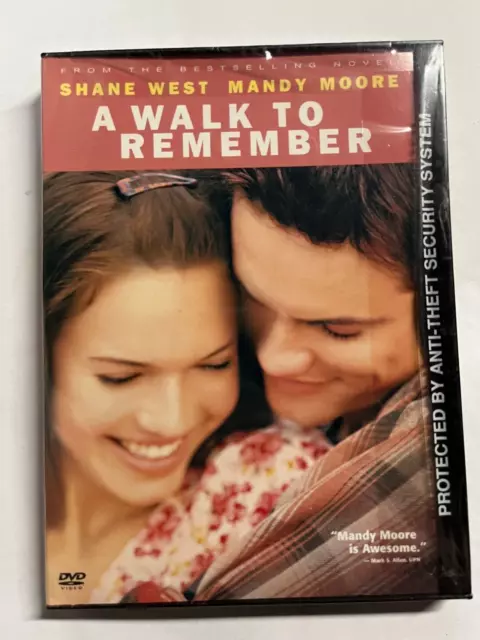 NEW A Walk to Remember (DVD, 2002) Mandy Moore Brand New Sealed #CombShip
