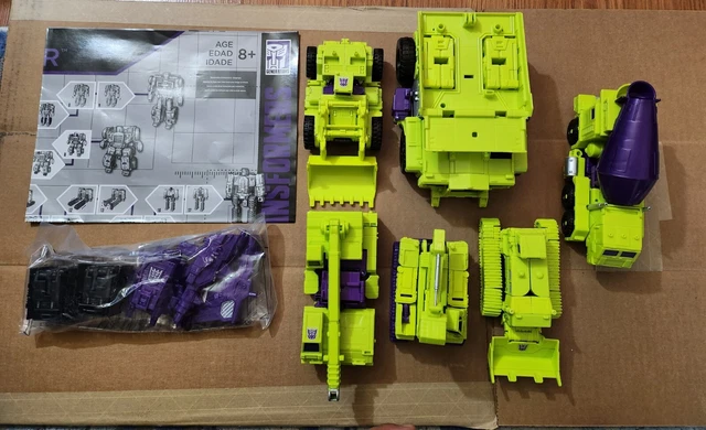 HASBRO TRANSFORMERS GENERATIONS Devastator Figure Combiner Wars ...