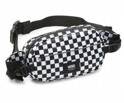Black and white vans fanny pack Clearance