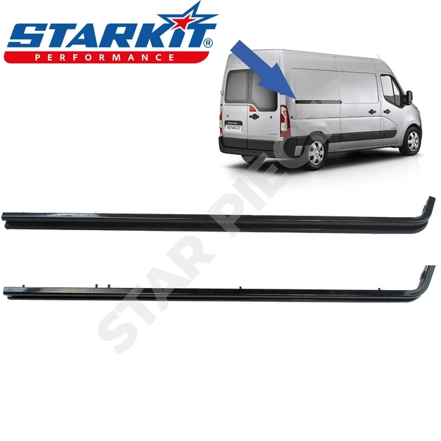Roulette porte latérale + RAIL DE PORTE compatible pour Master 3, Movano B, Nissan
