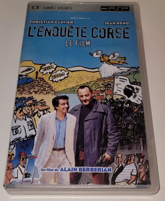 Sony PSP - UMD Vidéo - L'enquête Corse - Bon État