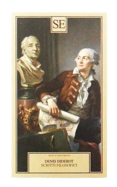 Denis Diderot Scritti Filisofici a cura di Paolo Rossi