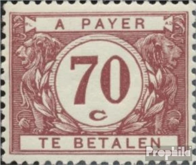 Belgique p31 neuf 1921 Porto Marque