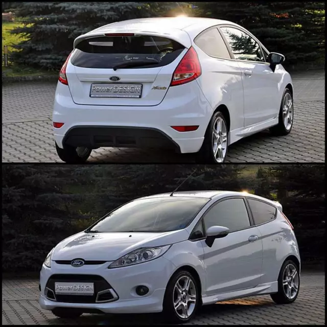 Spoiler de pare-chocs avant+arrièr FORD FIESTA VI (MK7) "ST Ligne" Plastique ABS