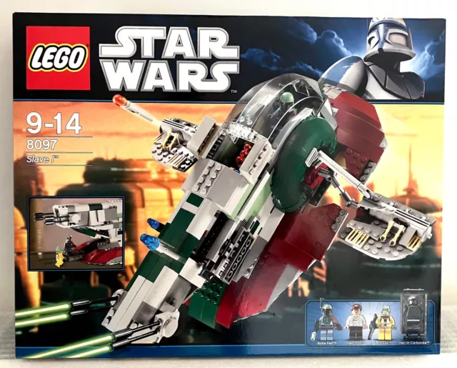 set Lego 8097 - Slave 1 - ÉTAT NEUF - BOÎTE SCELLÉE - JAMAIS OUVERT