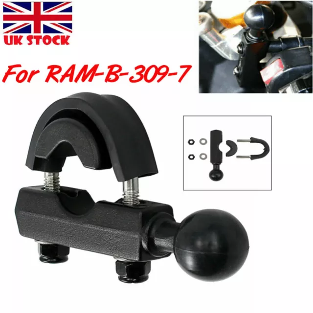 For RAM Mount U-Bolt Universal Motorcycle Handlebar Bike Rail Base 1" Ball Kit