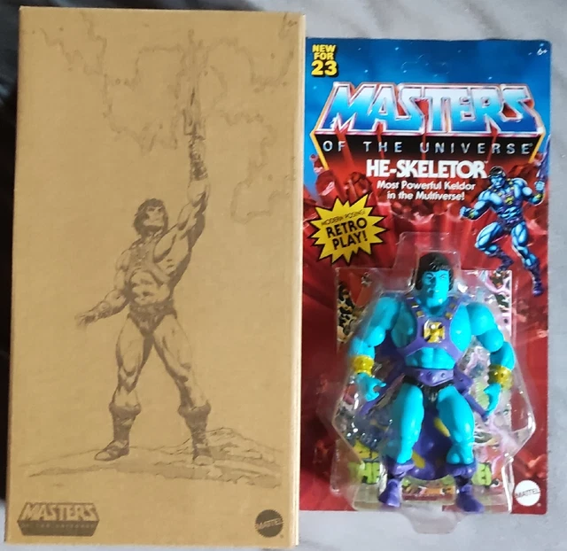 Masters of the Universe Origins He-Skeletor Mattel Creations Exlusive Neu/ Ovp