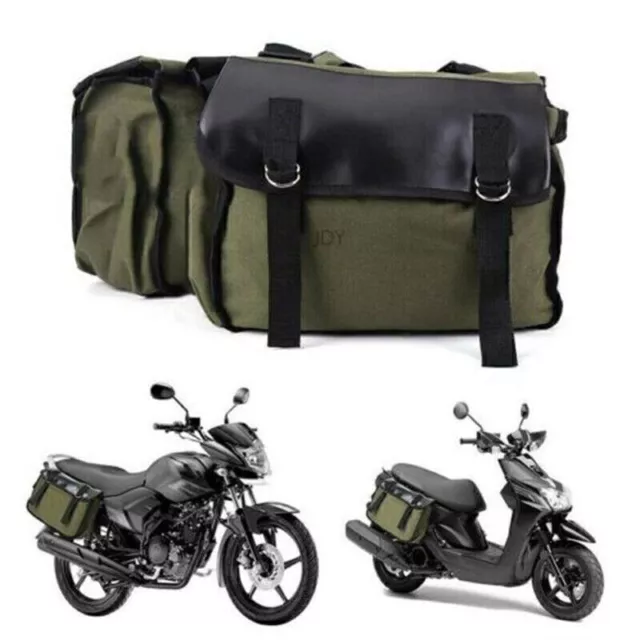 Universal Motorrad Satteltaschen Seitentasche Packtaschen Gepäcktaschen @DE L4W2