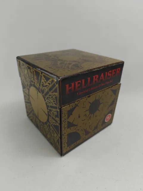 HELLRAISER Puzzle Box Limited Edition, 4 Disc DVD Boxset Anchor Bay (2004)
