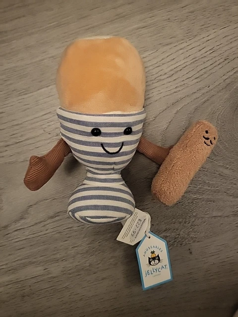 JELLYCAT AMUSEABLES WE Are Eggetha Egg & Lance Soldier £20.00 - PicClick UK