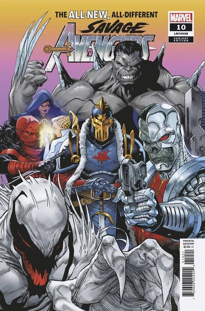 Savage Avengers #10 Shaw Var (Shaw Var) Marvel Prh Comic Book 2023