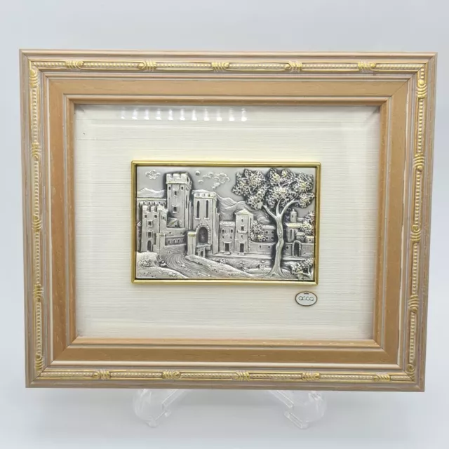 ACCA Valore Nel Bello .925 STERLING SILVER Bruno Castellani Signed Stamped Frame