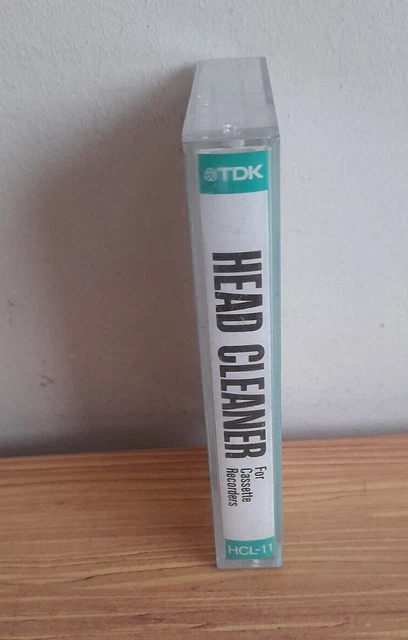 Cassetta Pulizia Testine TDK HCL-11 - Per Manutenzione Lettori Audio