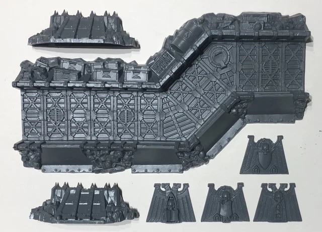 WARHAMMER 40000 40K Wall of Martyrs Imperial Defence Line Trench ...