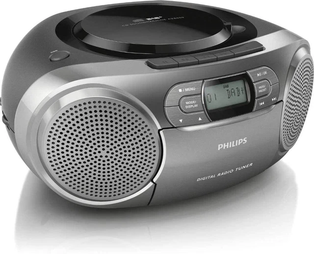 PHILIPS AUDIO PORTABLE CD Player Radio DAB+ / FM cassette stereo