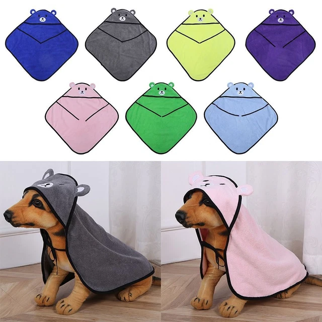 Panno per pulizia asciugamano da bagno cane accappatoio asciugamano peluche asciugamano per pulizia