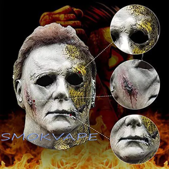 Halloween Kills Michael Myers Mask Trick or treat game Gift Horror Full Mask