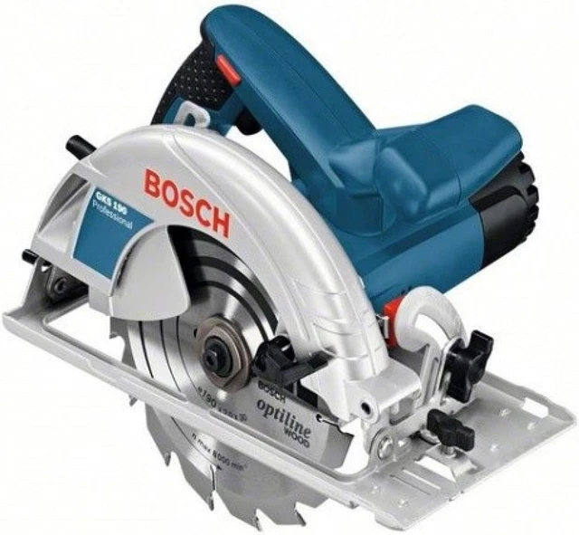 Bosch Professional Sega circolare portatile GKS 190, blu, 20 x 30 x 10 cm