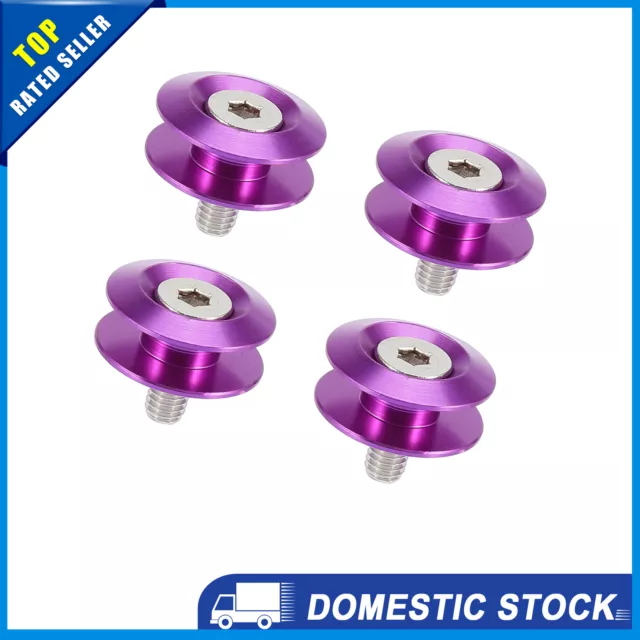 Universal Car Purple Bumper Quick Release Fastener für Fender Hatch Set of 1