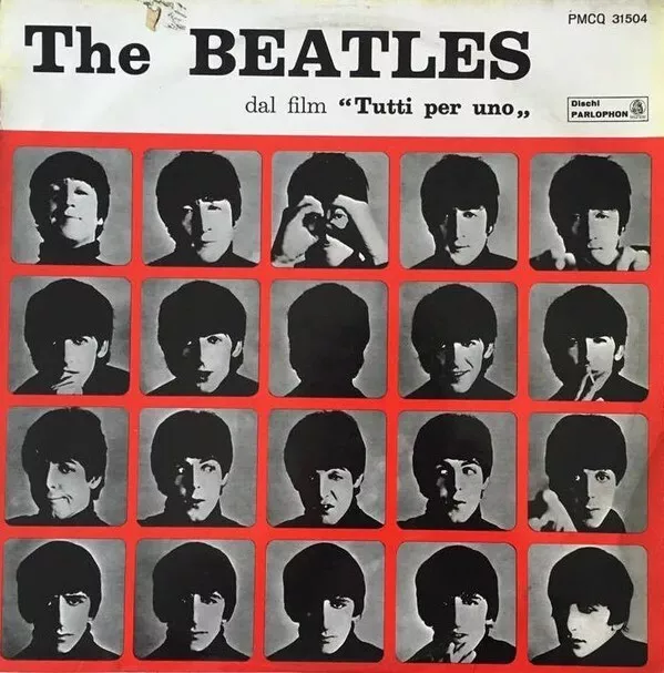 The Beatles ‎– Tutti Per Uno (A Hard Day's Night) Lp Vinile