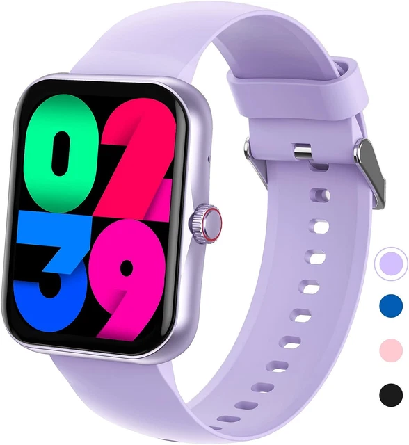 Timever orologio digitale bambina bambini con contapassi,sveglia,cronometro ,luce,data-orologio per ragazzi e ragazze senza app e telefono con cinturino in silicone