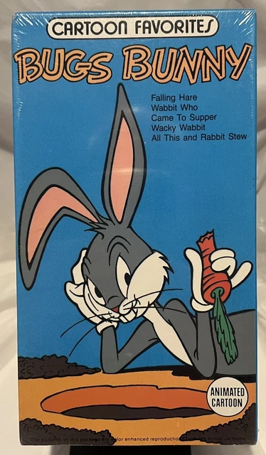 BUGS BUNNY [VHS Tape] 5 Animated Cartoon Favorites - 011891130042 ...