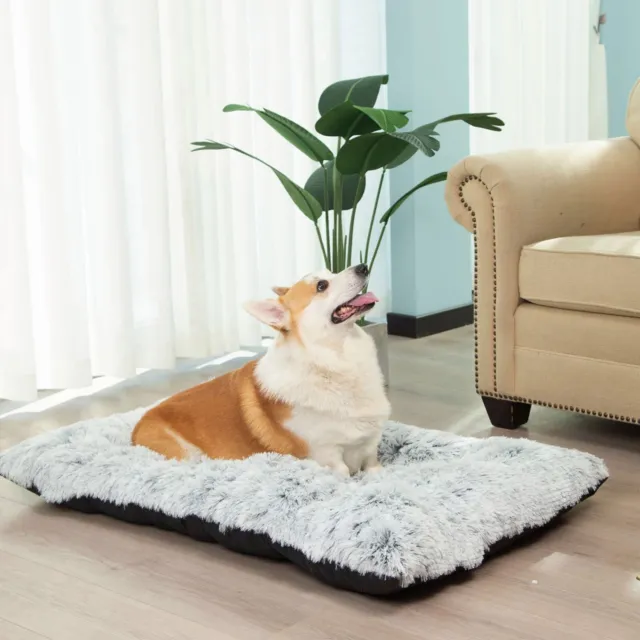 Super Soft Extra Large Plush Dog Bed Memory Foam Pet Cushion Mat for Large Dog