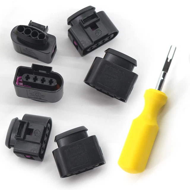 6* IGNITION COIL Connector Repair Kit Harness Wiring fit for Audi VW