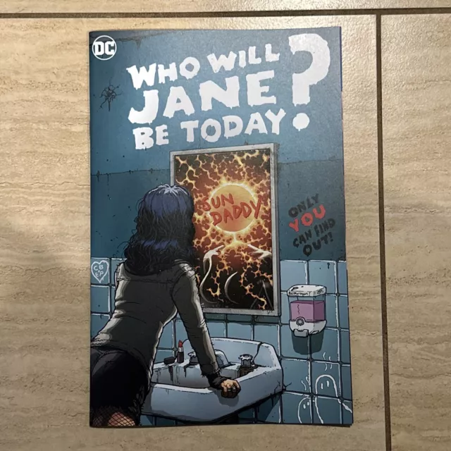 DC Comics UNSTOPPABLE DOOM PATROL #1 COVER C BURNHAM SCRATCH OFF Sun Daddy Var