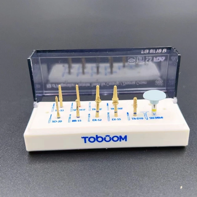 DENTAL BURS PREPARATION Kit FOR Posterior Teeth Ceramics Zirconia