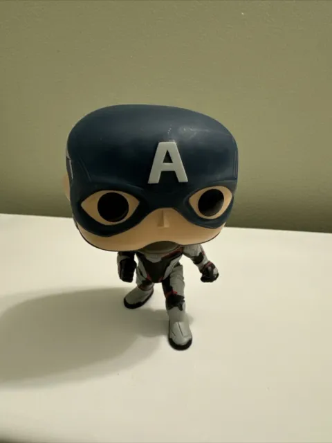 Marvel Avengers Endgame Captain America Funko Pop Bobblehead Vinyl Figure