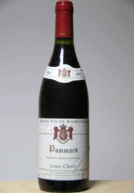vin Bourgogne rouge POMMARD 1997 Louis Chavy bouteille 75cl wein wine burgundy